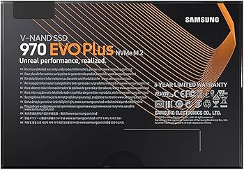 Amazon | SAMSUNG 970 EVO Plus SSD - 1TB M.2 NVMe